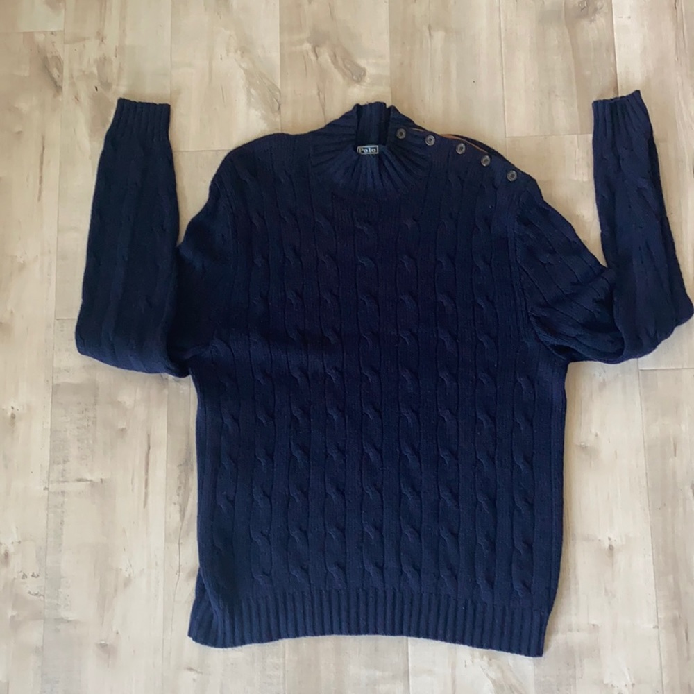 Silk and Cashmere cable knit sweater